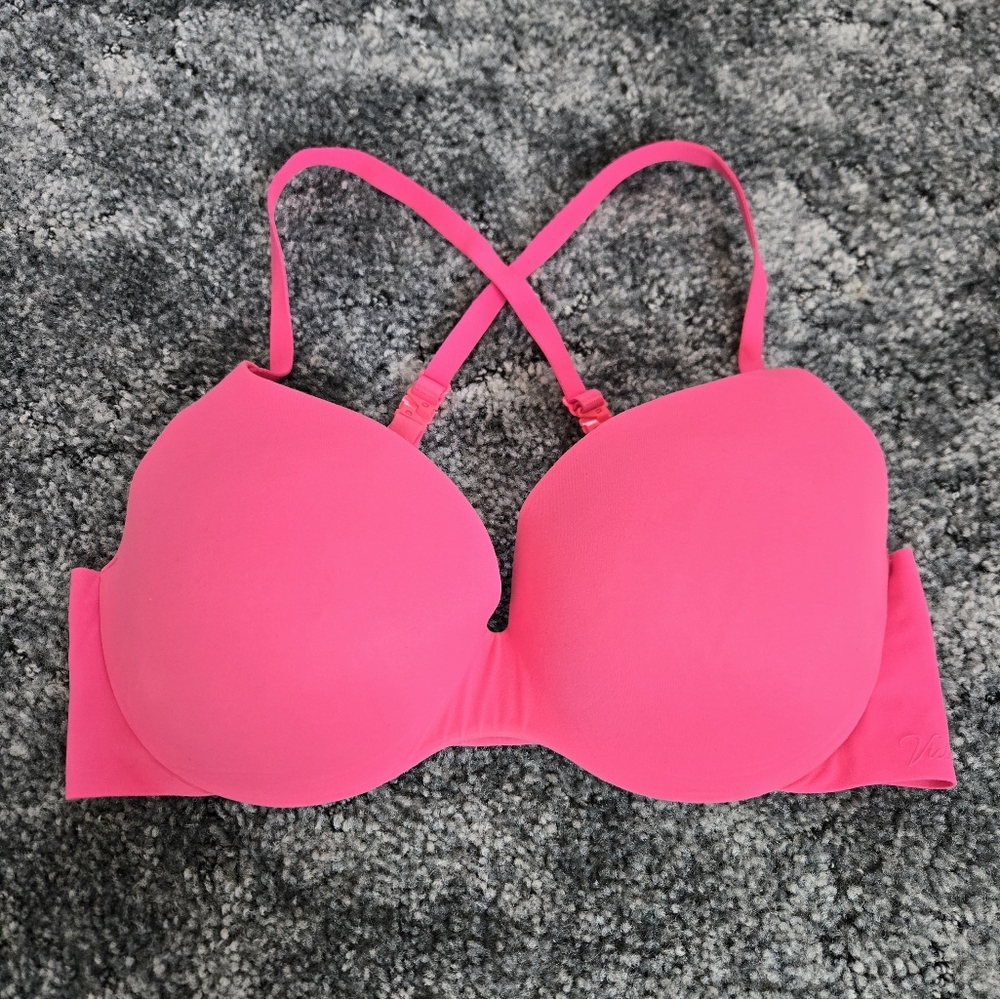 Victoria's Secret Hot Pink Perfect Shape Bra